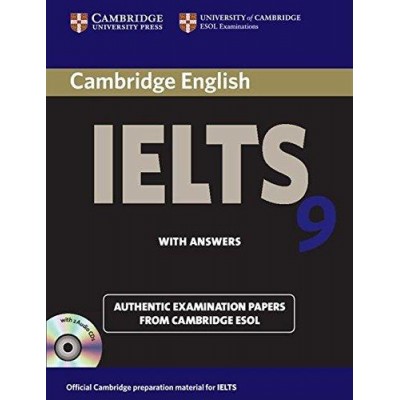 Cambridge IELTS 9 Self-study Pack (Student's Book with Answers and Audio CDs (2)) Authentic Examination Papers from Cambridge ESOL