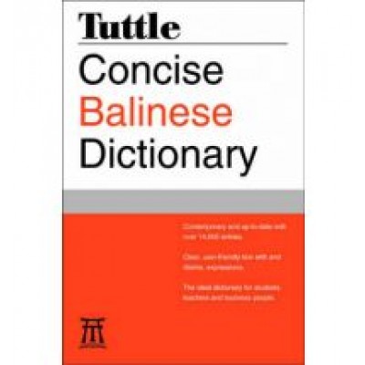 Tuttle Concise Balinese Dictionary